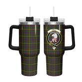 Hall Tartan Crest 40 oz Insulated Tumbler with Handle